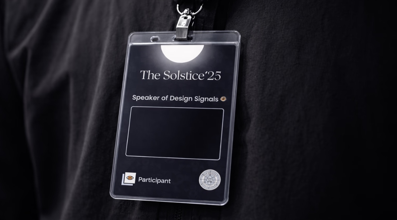 The Solstice 25 event badge